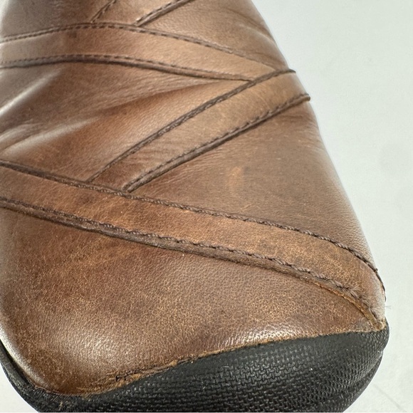Merrell Encore Nova Brown Leather‎ Mules Women's 7.5  Slip-On Comfort Shoes - Picture 9 of 16